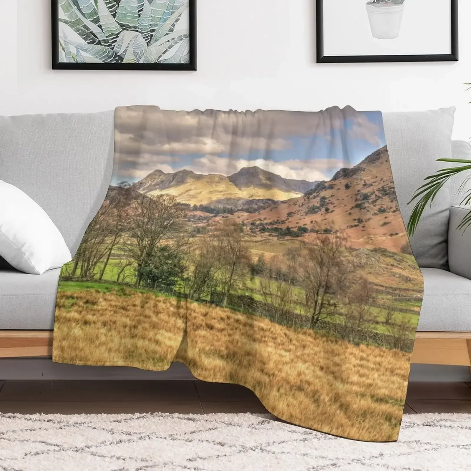 The Langdale Pikes From Little Langdale Throw Blanket warm winter Luxury Blankets
The Langdale Pikes From Little Langdale Throw Blanket warm winter Luxury Blankets
