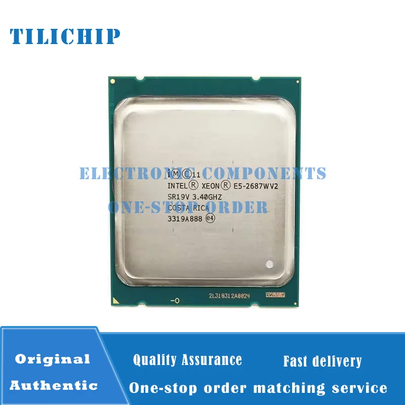 E5 2687W V2 2687Wv2 3.40GHz 8-Core LGA 2011 cpu processor
E5 2687W V2 2687Wv2 3.40GHz 8-Core LGA 2011 cpu processor