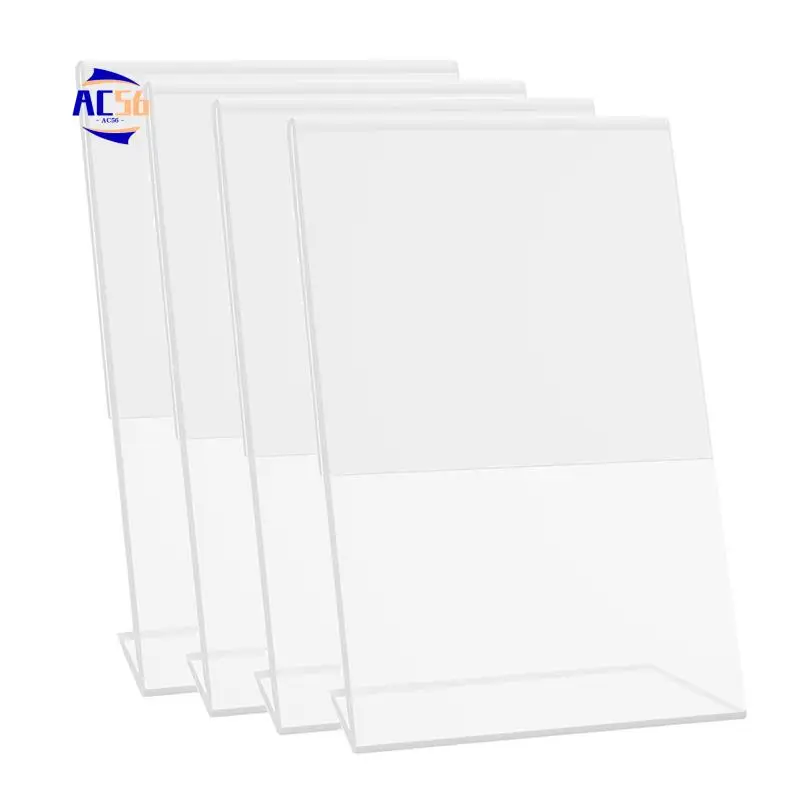 AC56-акриловый держатель для вывесок 5X7 дюймов, 4 упаковки, прозрачный пластиковый держатель для вывесок с наклонной спинкой, подставка для бумажной выставки товаров для документов с флаерами
AC56-акриловый держатель для вывесок 5X7 дюймов, 4 упаковки, прозрачный пластиковый держатель для вывесок с наклонной спинкой, подставка для бумажной выставки товаров для документов с флаерами