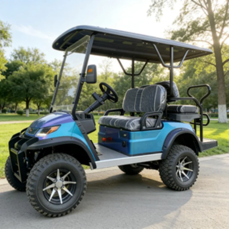 Электрическая тележка для гольфа Dylante Factory, охотничья тележка для бездорожья, литиевая батарея 72 В, передний бампер, 14-дюймовые внедорожные шины
Электрическая тележка для гольфа Dylante Factory, охотничья тележка для бездорожья, литиевая батарея 72 В, передний бампер, 14-дюймовые внедорожные шины