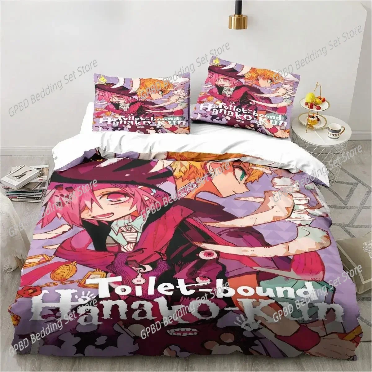 Anime Toilet-Bound Hanako-kun 3D NEW Duvet Cover Pillowcase Bedding Set Adult Boy Girl Bedroom Decoration Single Double Large
Anime Toilet-Bound Hanako-kun 3D NEW Duvet Cover Pillowcase Bedding Set Adult Boy Girl Bedroom Decoration Single Double Large