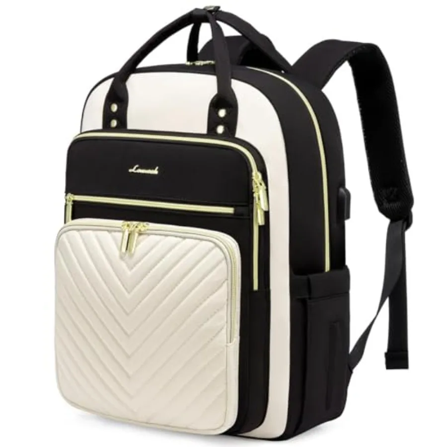 Laptop Backpack for WomenFashion Work Travel Backpack Waterproof Day Pack Purse for Teacher Nurse
Laptop Backpack for WomenFashion Work Travel Backpack Waterproof Day Pack Purse for Teacher Nurse