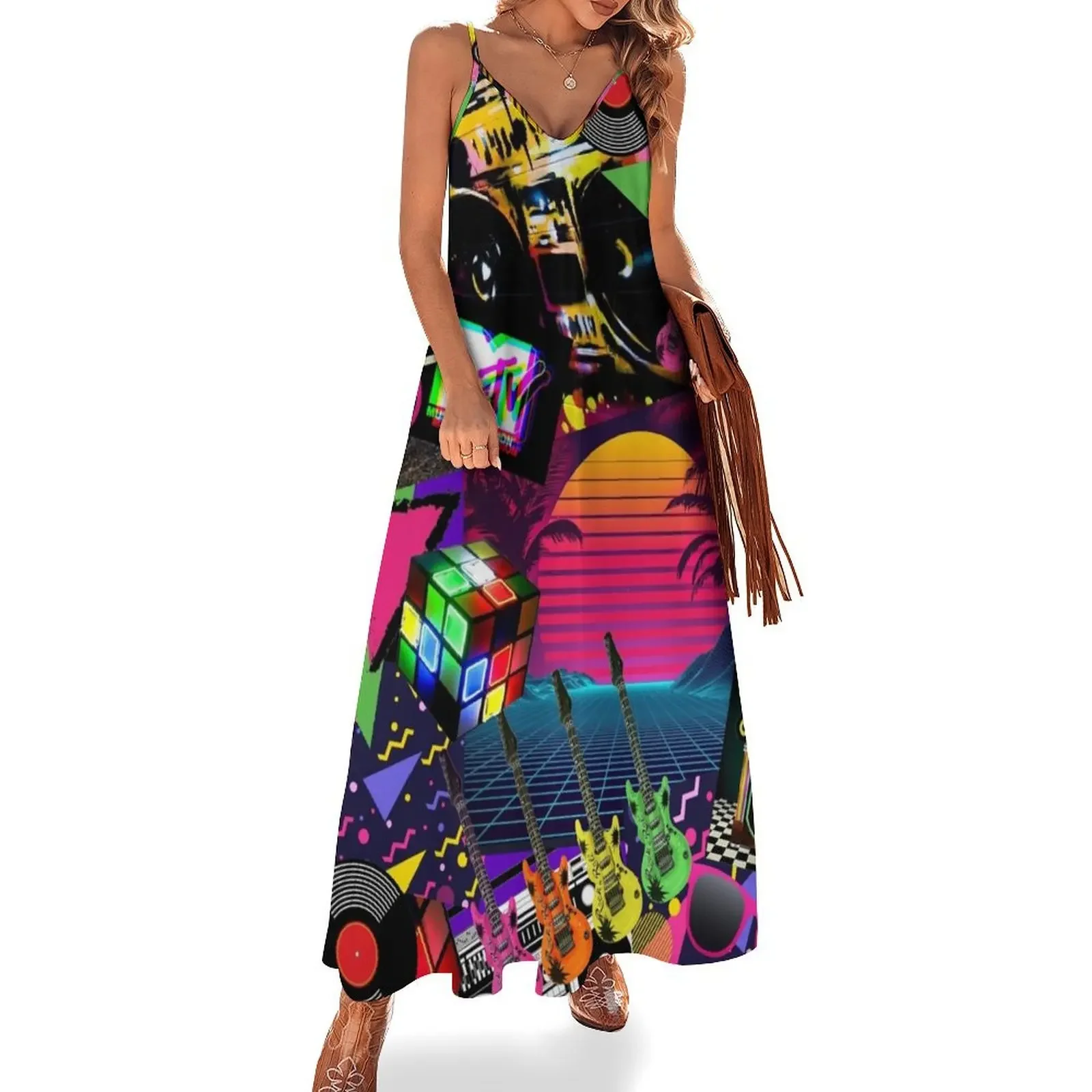 Ultimate Eighties Sleeveless Dress women clothing 2025 new arrivals dresses with long sleeves sexy short dresses daring Dress
Ultimate Eighties Sleeveless Dress women clothing 2025 new arrivals dresses with long sleeves sexy short dresses daring Dress