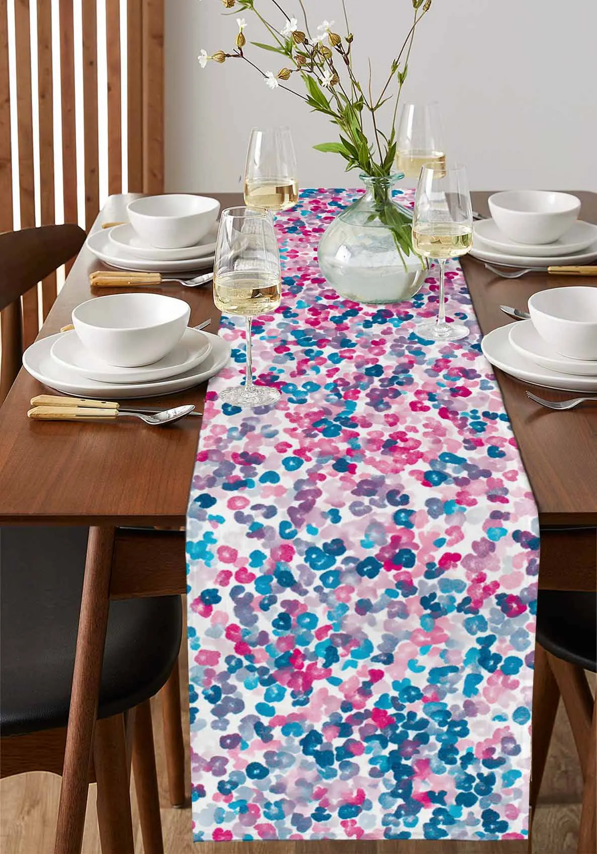 Spring Flower Watercolor Garden Table Runner Wedding Decor Table Runner Holiday Dining Table Decor Linen Tablecloth
Spring Flower Watercolor Garden Table Runner Wedding Decor Table Runner Holiday Dining Table Decor Linen Tablecloth