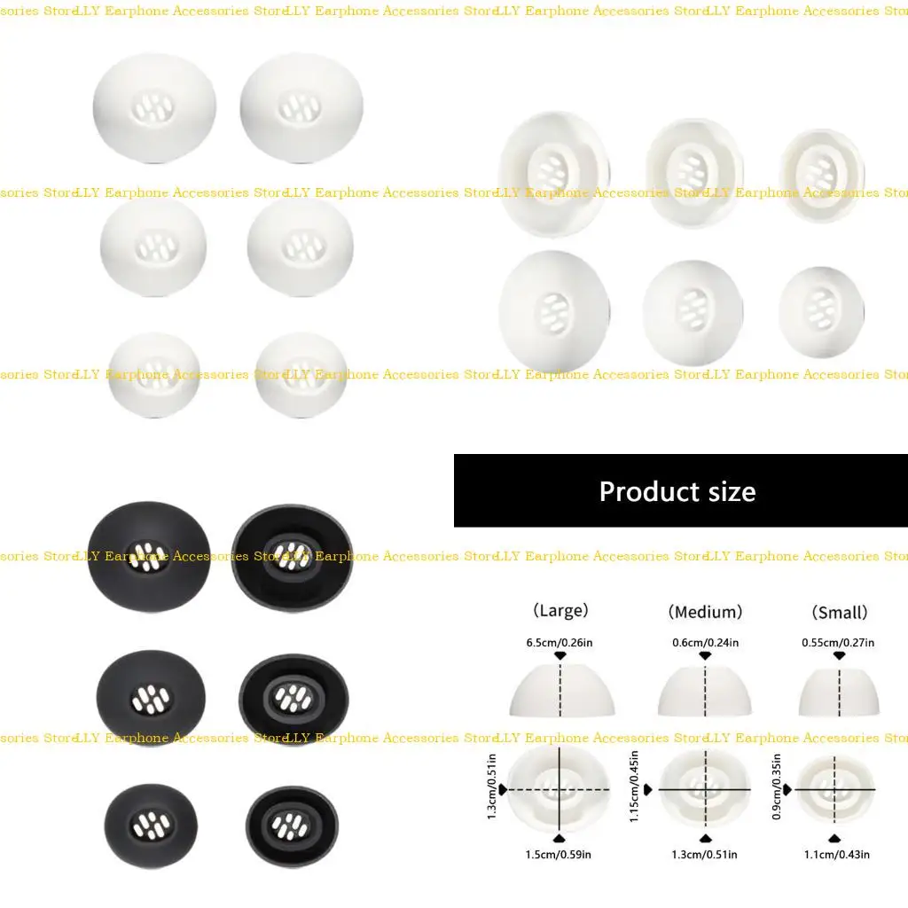 462E Silicone Protective Ear Tip Plug Cushion In Ear Comfortable Earbud Covers Enhances Hygiene Durability Suitable for Air 4
462E Silicone Protective Ear Tip Plug Cushion In Ear Comfortable Earbud Covers Enhances Hygiene Durability Suitable for Air 4