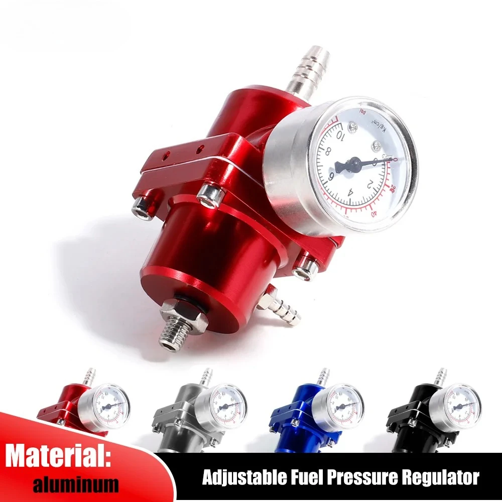 Universal 0-140 PSI Adjustable Fuel Pressure Regulator FPR /Gauge For BMW E39 5 series Facelift 2000-2003
Universal 0-140 PSI Adjustable Fuel Pressure Regulator FPR /Gauge For BMW E39 5 series Facelift 2000-2003