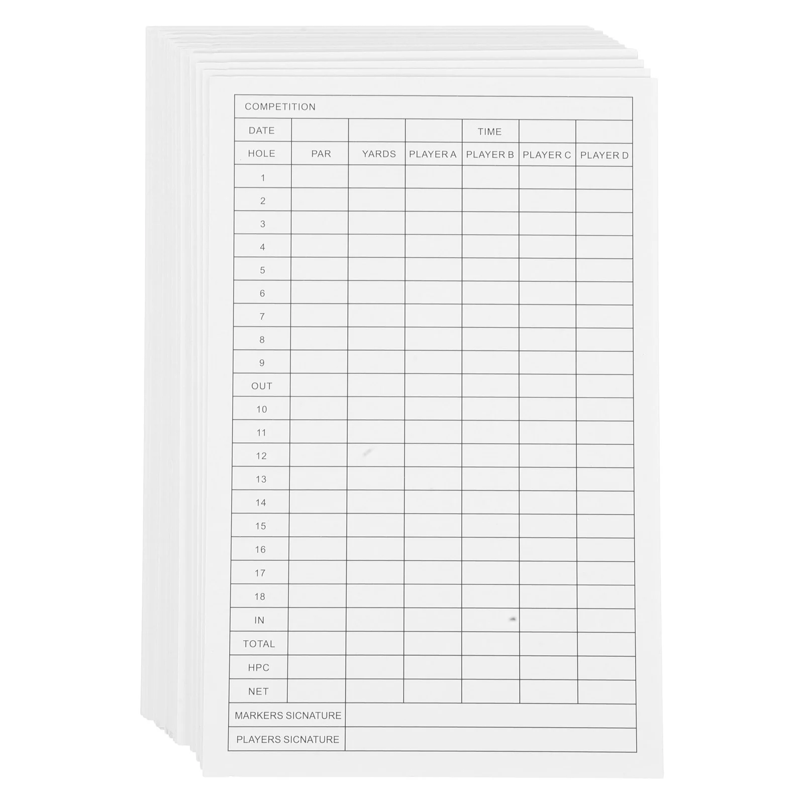 30 Pcs Golf Scorecard Record Use Tool Paper Recording Cards Scorecards Ball Accessories Golfs
30 Pcs Golf Scorecard Record Use Tool Paper Recording Cards Scorecards Ball Accessories Golfs