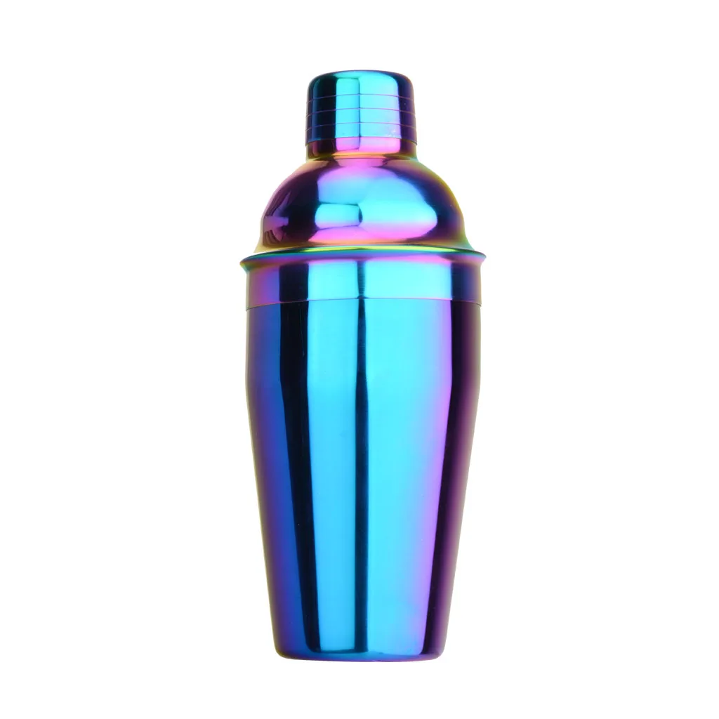 550ML Stainless Steel Rainbow Plating Party Bar Drink for Martini Mixer Wine Cocktail Shaker
550ML Stainless Steel Rainbow Plating Party Bar Drink for Martini Mixer Wine Cocktail Shaker