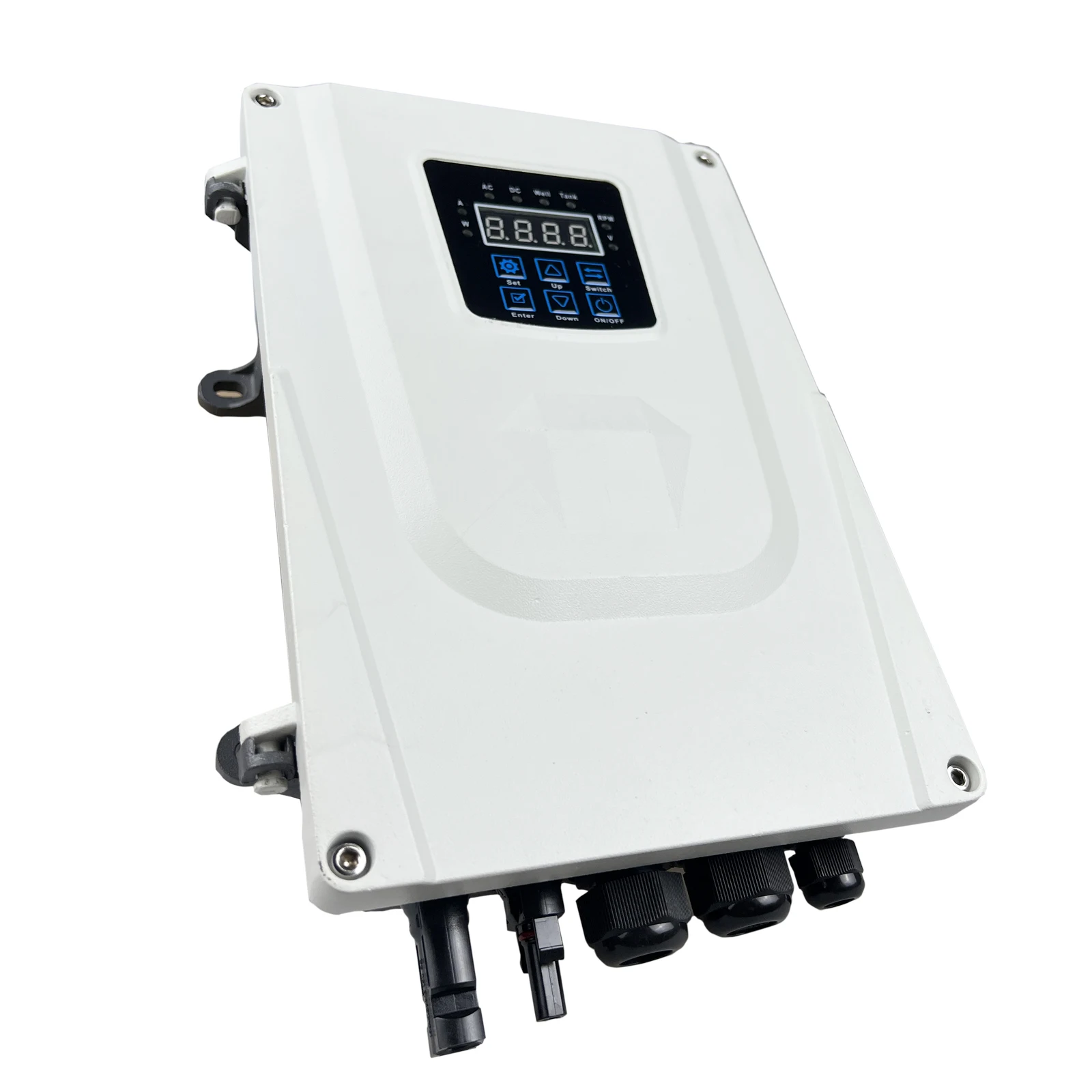 New Solar DC Submersible Borewell Centrifugal Pump Controller 72V144V196V288V Volt Borehole Impeller Water Pump Speed Controller
New Solar DC Submersible Borewell Centrifugal Pump Controller 72V144V196V288V Volt Borehole Impeller Water Pump Speed Controller