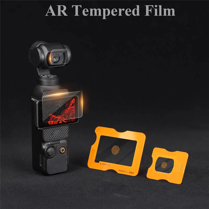 A39Q-AR Tempered Glass Film For Osmo Pocket 3 Screen Protective Cover Lens Film Anti-Scratch With Film Locator
A39Q-AR Tempered Glass Film For Osmo Pocket 3 Screen Protective Cover Lens Film Anti-Scratch With Film Locator