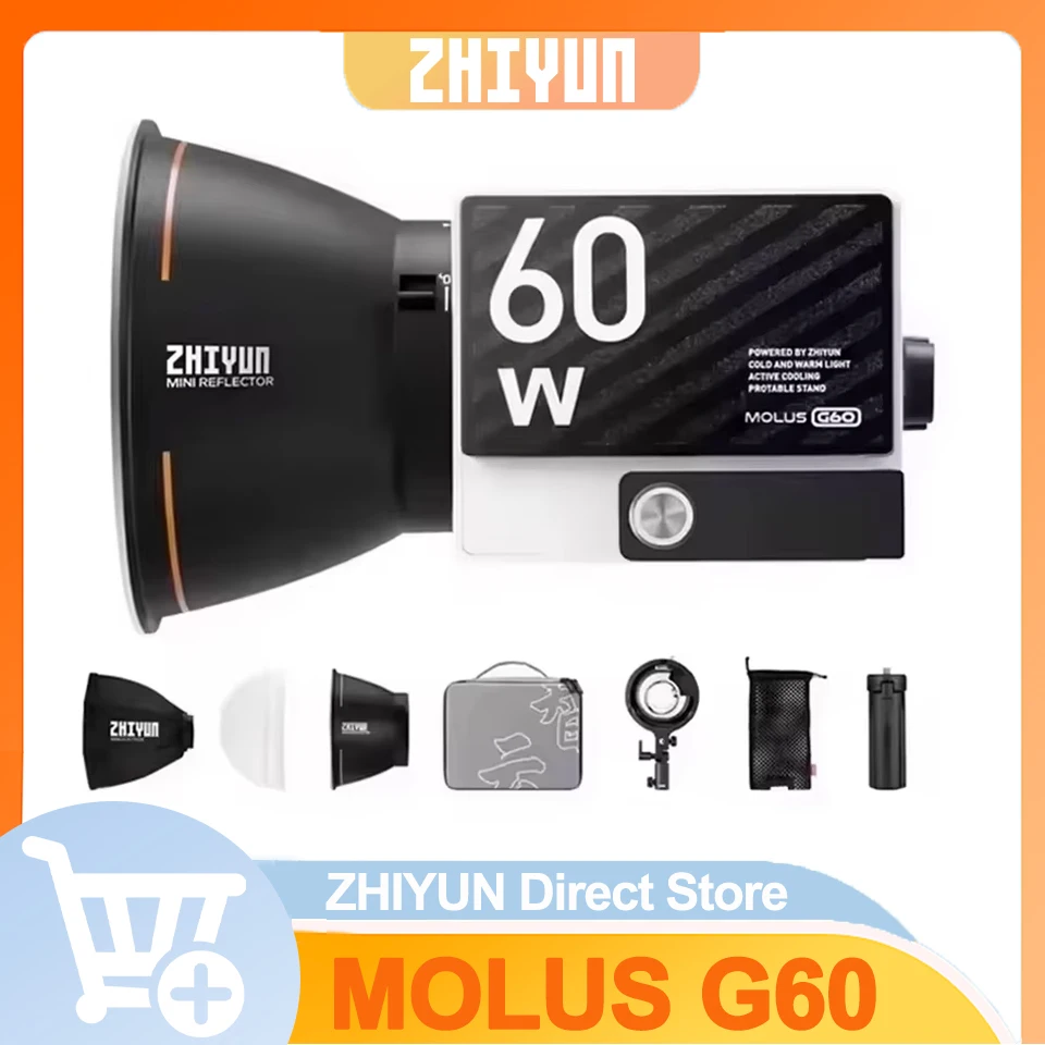 ZHIYUN MOLUS G60 60 Вт COB карманное светодиодное освещение для фотосъемки видеосвет для студии потоковой передачи в реальном времени уличный заполняющий свет
ZHIYUN MOLUS G60 60 Вт COB карманное светодиодное освещение для фотосъемки видеосвет для студии потоковой передачи в реальном времени уличный заполняющий свет