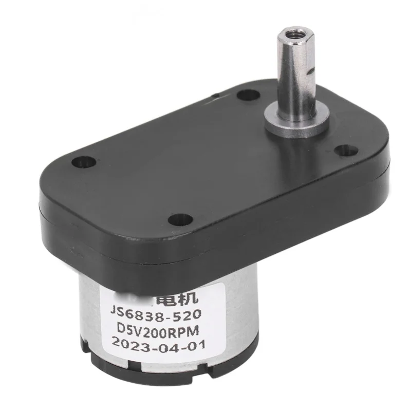 Редукторный двигатель постоянного тока DC5V 200 об/мин с высокой проводимостью, низким тепловым сопротивлением и самоблокировкой для автоматизации и электроники
Редукторный двигатель постоянного тока DC5V 200 об/мин с высокой проводимостью, низким тепловым сопротивлением и самоблокировкой для автоматизации и электроники