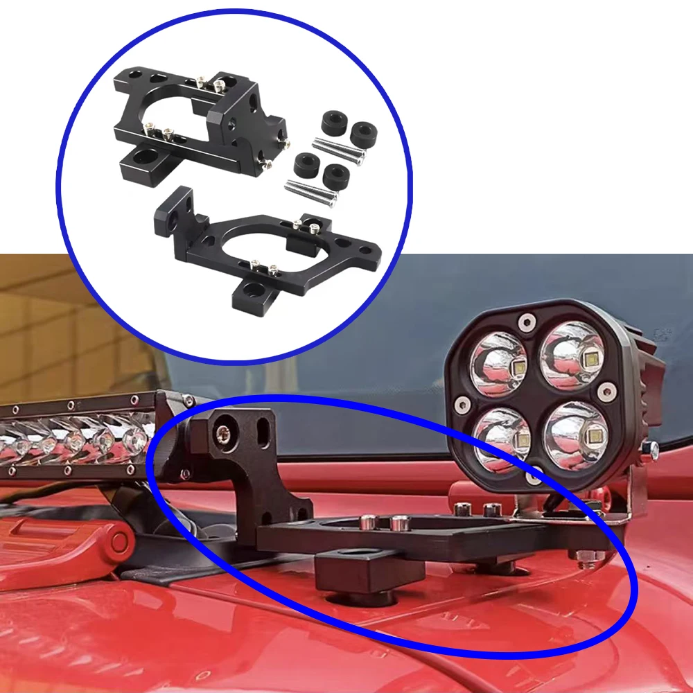 Lantsun JL1124-2 Aluminum Alloy A-Pillar Light Mounts A Pillar Hood Light Mount Brackets for Jeep for Wrangler JL2018+, NO LAMP
Lantsun JL1124-2 Aluminum Alloy A-Pillar Light Mounts A Pillar Hood Light Mount Brackets for Jeep for Wrangler JL2018+, NO LAMP