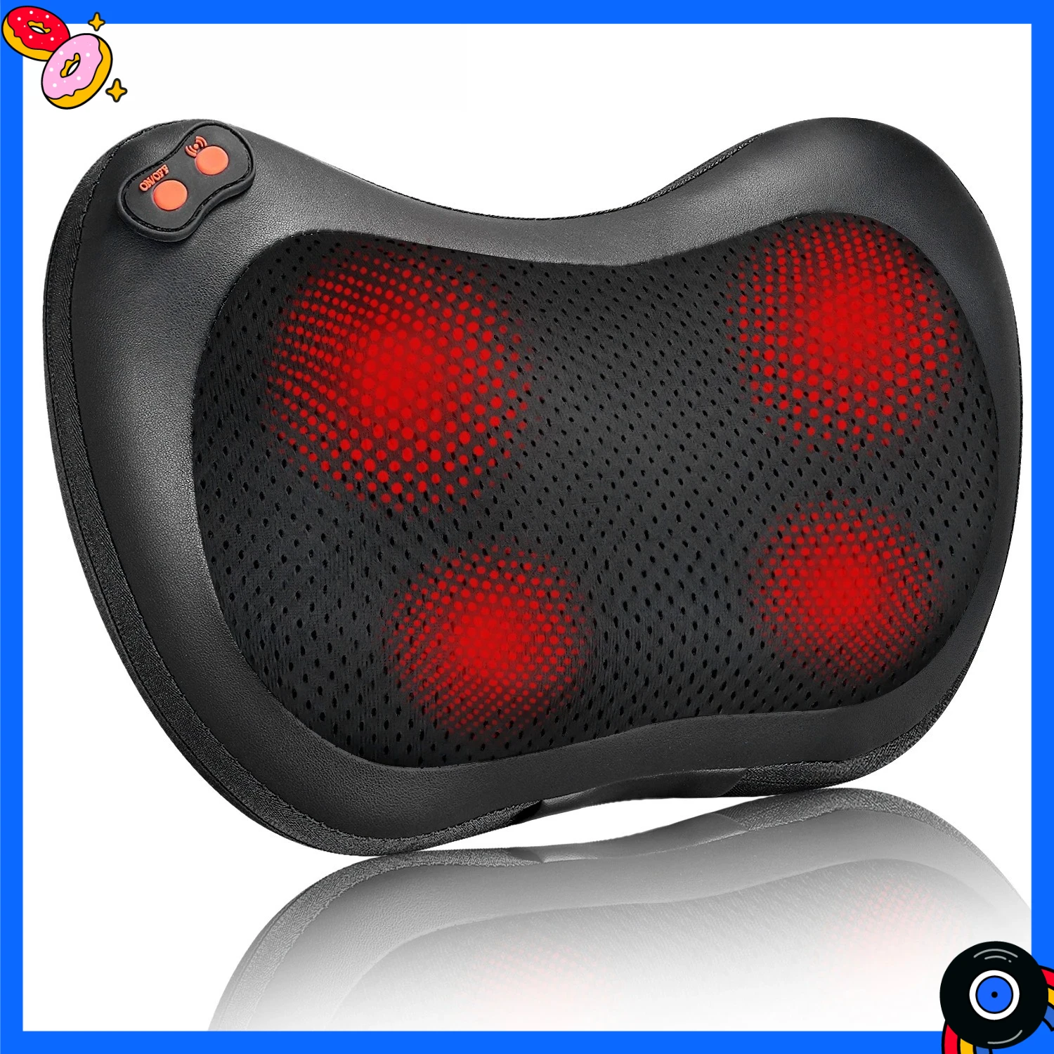 Бестселлер, электрическая массажная подушка для шеи, многофункциональный автомобильный домашний массажер для плеч и шеи, массажер для талии, живота, спины
Бестселлер, электрическая массажная подушка для шеи, многофункциональный автомобильный домашний массажер для плеч и шеи, массажер для талии, живота, спины