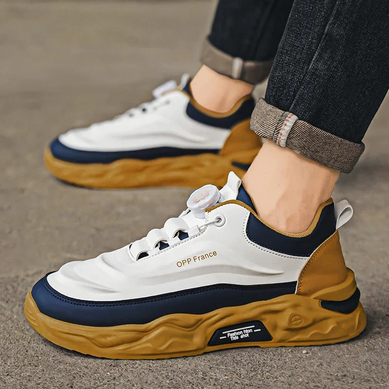 New Men's Sneakers Versatile Non-Slip Running Shoes for Men Thick Sole Outdoor Walking Shoes Designer Soft Sole Men Tennis Shoes
New Men's Sneakers Versatile Non-Slip Running Shoes for Men Thick Sole Outdoor Walking Shoes Designer Soft Sole Men Tennis Shoes