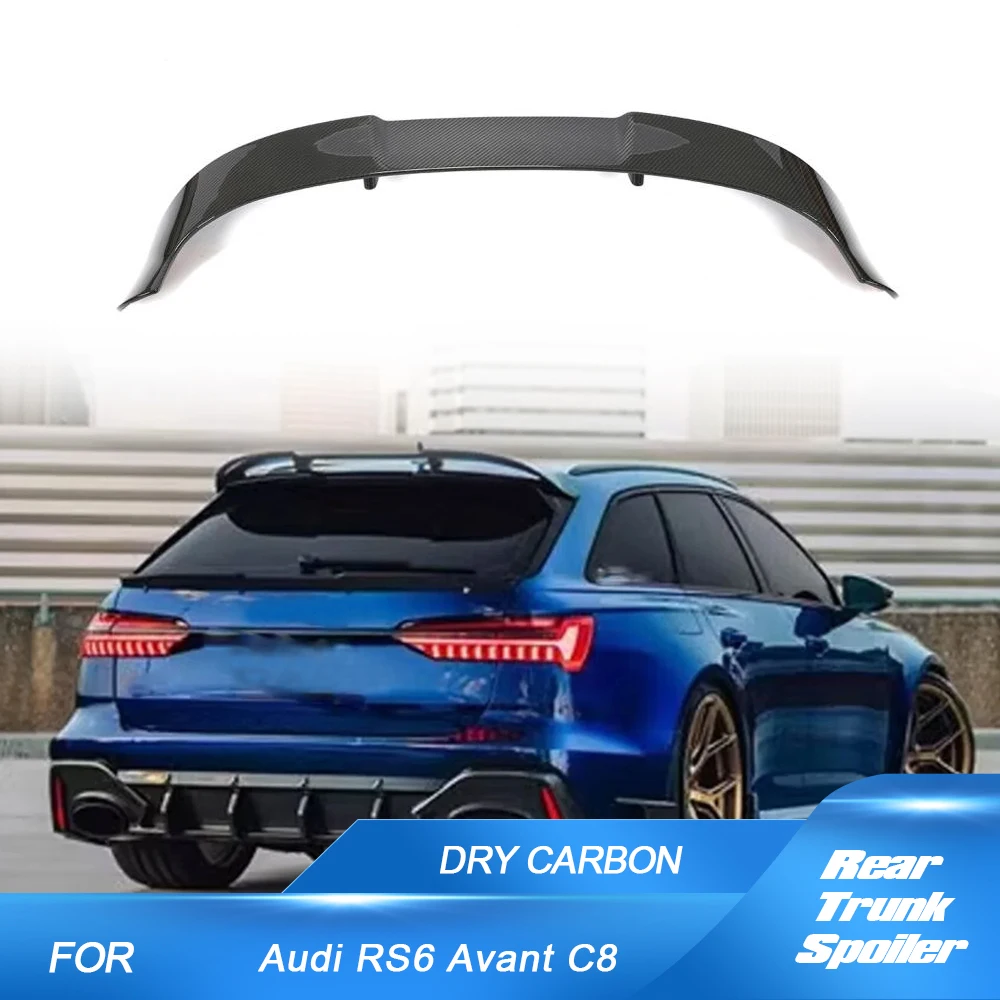 Dry Carbon Car Rear Roof Spoiler Top Window Wing for Audi RS6 Avant Wagon C8 2020-2022 Car Rear Racing Roof Spoiler Wing Lip
Dry Carbon Car Rear Roof Spoiler Top Window Wing for Audi RS6 Avant Wagon C8 2020-2022 Car Rear Racing Roof Spoiler Wing Lip