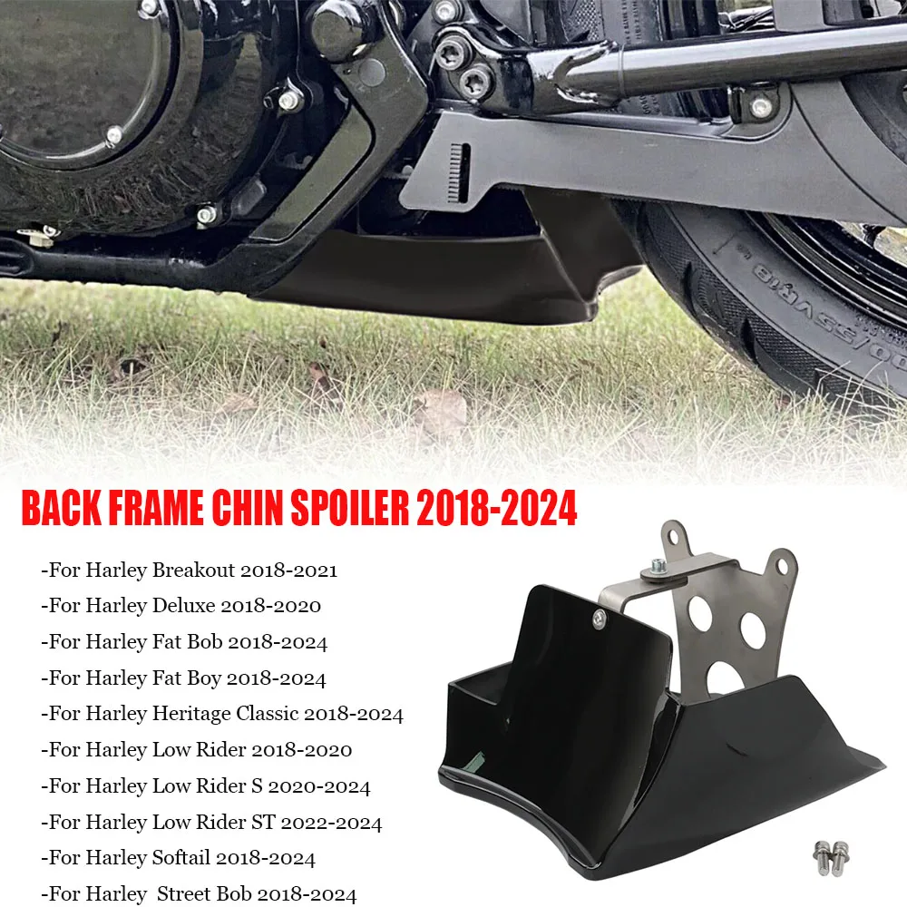 Motorcycle Black ABS Plastic Back Frame Chin Spoiler Body Cover Custom Chassis For Harley All 2018-2025 M8 Softail Models
Motorcycle Black ABS Plastic Back Frame Chin Spoiler Body Cover Custom Chassis For Harley All 2018-2025 M8 Softail Models