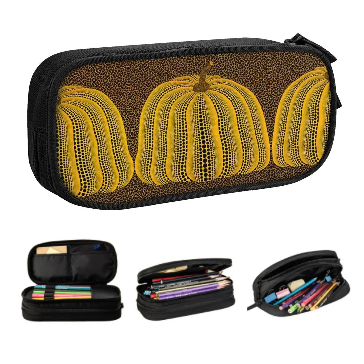 Симпатичные пеналы Yayoi Kusama с тыквой для мальчиков и девочек, большая емкость, абстрактное искусство, пенал для школьников
Симпатичные пеналы Yayoi Kusama с тыквой для мальчиков и девочек, большая емкость, абстрактное искусство, пенал для школьников