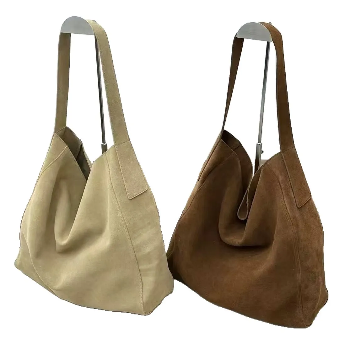 cowhide handbag shoulder bag New suede velvet underarm tote bag for autumn and winter Simple large capacity first layer frosted
cowhide handbag shoulder bag New suede velvet underarm tote bag for autumn and winter Simple large capacity first layer frosted