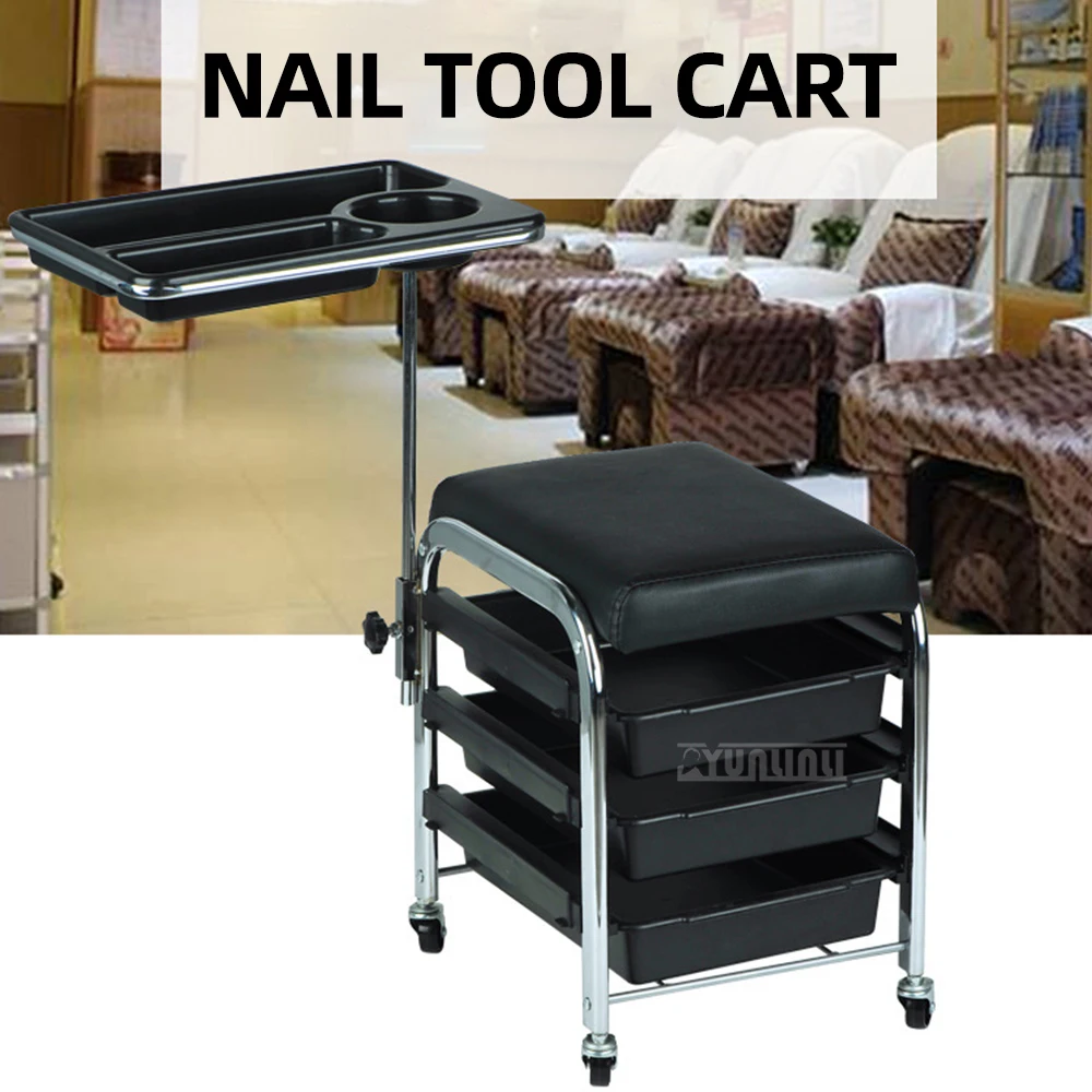 Mobile Manicure Station Pedicure Stool Nail Trolley Chair Rolling Storage Tray Cart Beauty Salon Equipment
Mobile Manicure Station Pedicure Stool Nail Trolley Chair Rolling Storage Tray Cart Beauty Salon Equipment