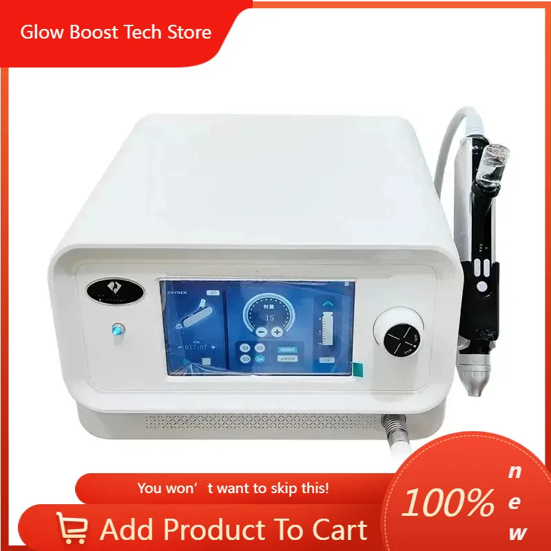 GB2024 Newest Portable 4 Bars Water Injection Gun Hydro H2O2 Water Jet Facial Machine For Skin Lifting Beauty Device
GB2024 Newest Portable 4 Bars Water Injection Gun Hydro H2O2 Water Jet Facial Machine For Skin Lifting Beauty Device