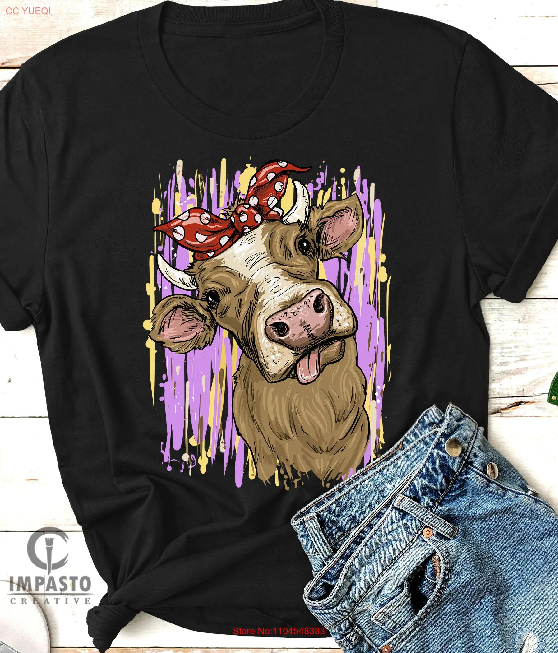 Cow Heifer T Shirt trending animal tee farm graphic unique original art gift long or short sleeves
Cow Heifer T Shirt trending animal tee farm graphic unique original art gift long or short sleeves
