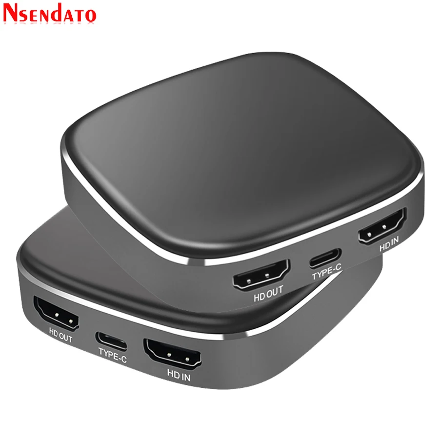 4K Type C HDMI-Compatible to USB3.0 Video Capture Card 1080P 60fps USB C HDMI-Compatible Video Recorder For Live Streaming
4K Type C HDMI-Compatible to USB3.0 Video Capture Card 1080P 60fps USB C HDMI-Compatible Video Recorder For Live Streaming