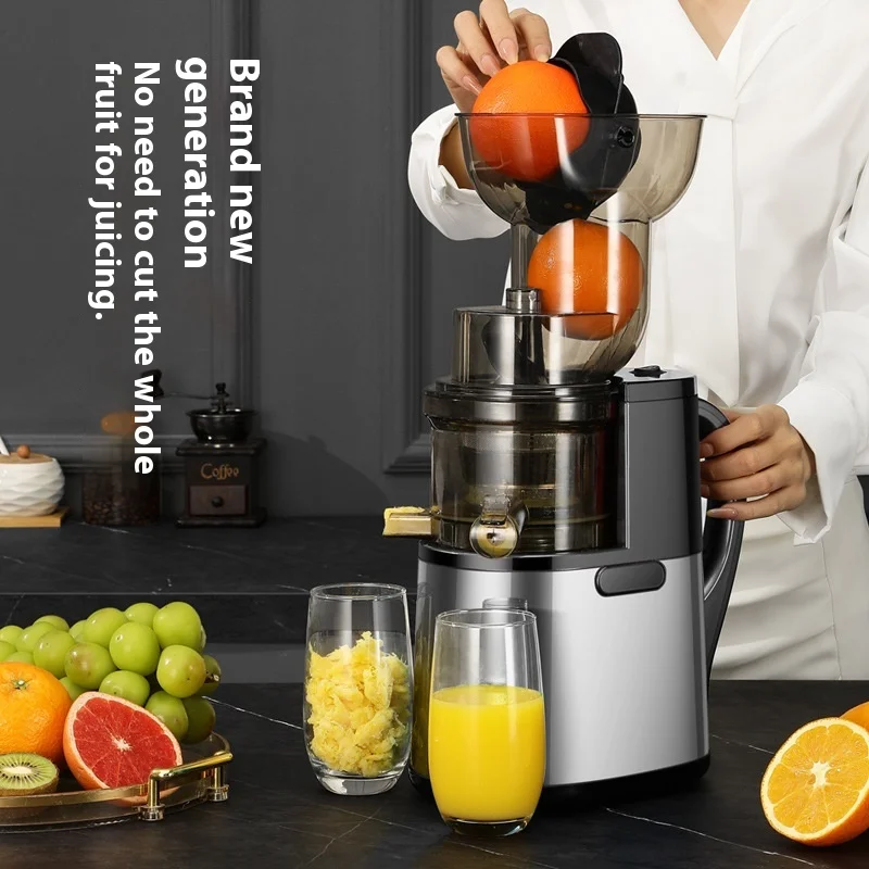 Соковыжималка, высокопроизводительная соковыжималка холодного отжима, легкоочищаемая конструкция с широким горлышком, загрузочный отверстие большой вместимости.
Соковыжималка, высокопроизводительная соковыжималка холодного отжима, легкоочищаемая конструкция с широким горлышком, загрузочный отверстие большой вместимости.