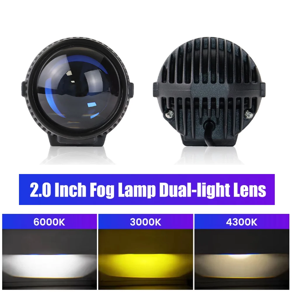 2Pcs 2.0 Inch Projector Lens Bi Led Fog Lights Headlight Fog Lamp For Toyota Kia Nissan Buick Chevrolet Mazda Mitsubishi Honda
2Pcs 2.0 Inch Projector Lens Bi Led Fog Lights Headlight Fog Lamp For Toyota Kia Nissan Buick Chevrolet Mazda Mitsubishi Honda
