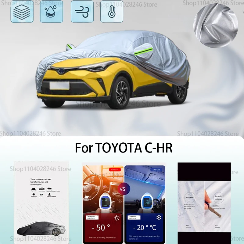For TOYOTA C-HR Car clothing sun protection snow prevention antifreeze car protective cover auto cover
For TOYOTA C-HR Car clothing sun protection snow prevention antifreeze car protective cover auto cover