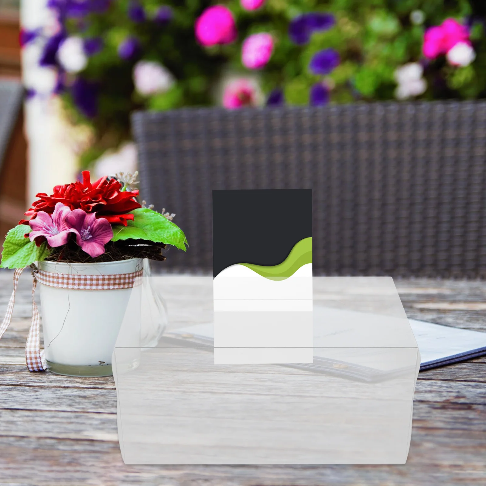 Multi-Function Lottery Container Plastic Raffle Box Portable Party Ballot Box Meeting Donation Storage Organizer
Multi-Function Lottery Container Plastic Raffle Box Portable Party Ballot Box Meeting Donation Storage Organizer