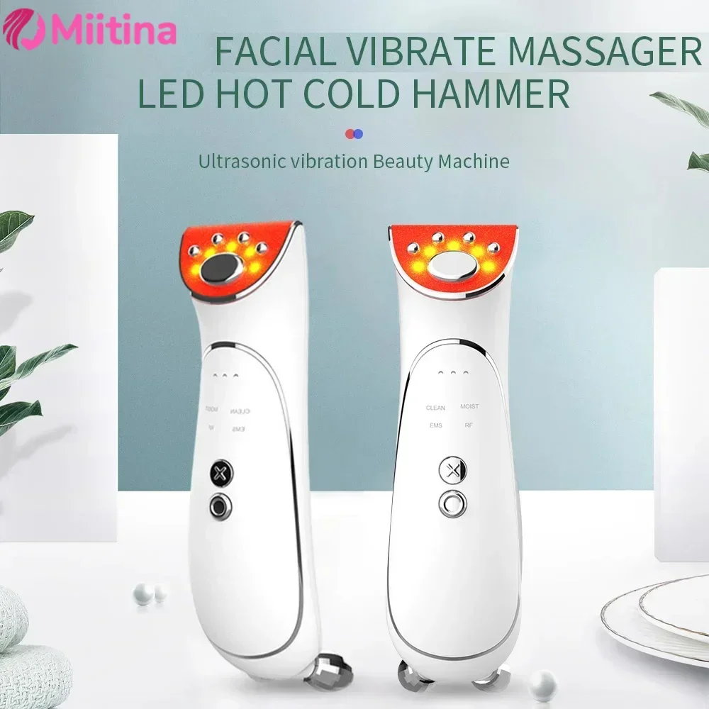EMS Facial Massager LED Light Therapy Sonic Ion Vibration Skin Tightening Anti Wrinkle Face Lifting Skin Rejuvenation Care Tools
EMS Facial Massager LED Light Therapy Sonic Ion Vibration Skin Tightening Anti Wrinkle Face Lifting Skin Rejuvenation Care Tools