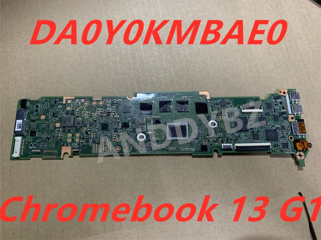 Original DA0Y0KMBAE0 For HP Chromebook 13 G1 LAPTOP MOTHERBOARD WITH SR2EG CPU AND RAM Tested Good Free Shipping
Original DA0Y0KMBAE0 For HP Chromebook 13 G1 LAPTOP MOTHERBOARD WITH SR2EG CPU AND RAM Tested Good Free Shipping