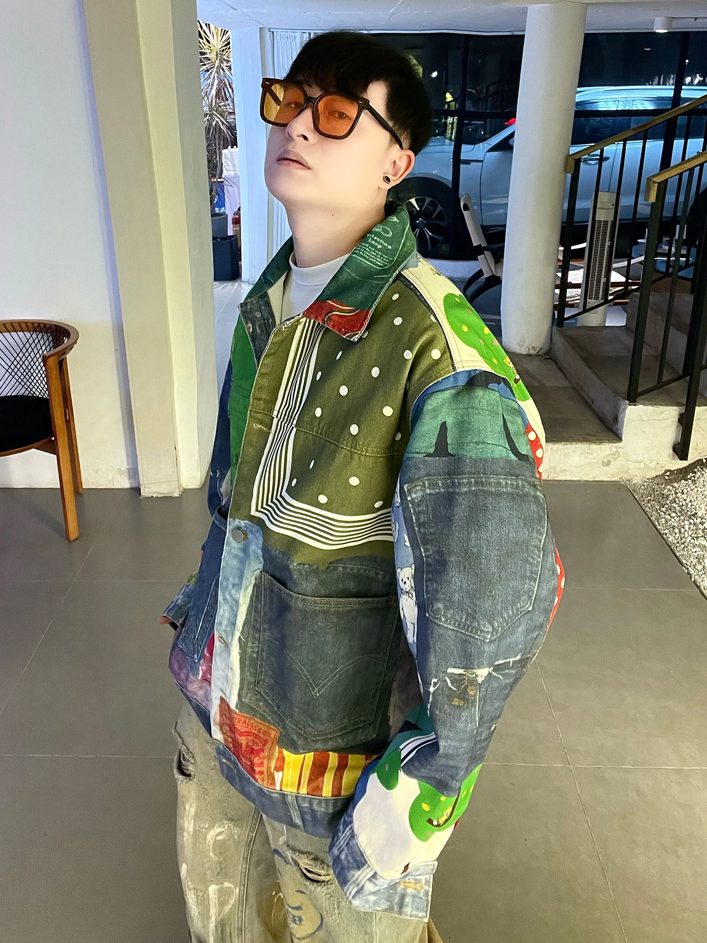 American High Street 3D Digital Print Splicing Denim Jaet Loose Casual Design Men's Faion Outerwear Youth Cotton Long Sve
American High Street 3D Digital Print Splicing Denim Jaet Loose Casual Design Men's Faion Outerwear Youth Cotton Long Sve