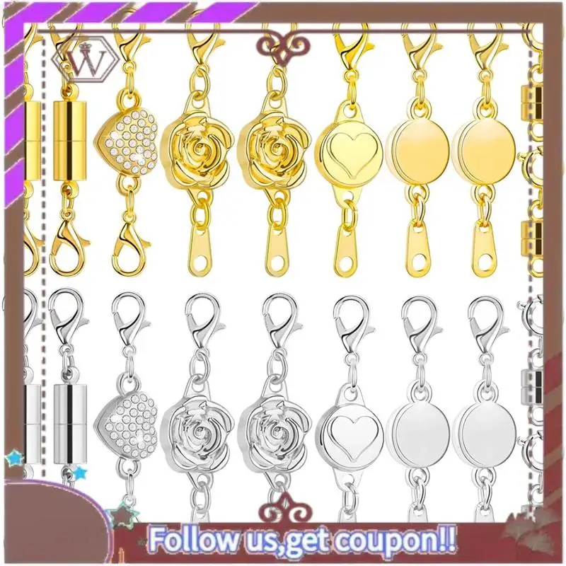 A95D-6 стилей, 20 шт., магнитные застежки для ожерелья, магнитный удлинитель для ожерелья для изготовления разъемов для ювелирных изделий, простота в использовании и работы
A95D-6 стилей, 20 шт., магнитные застежки для ожерелья, магнитный удлинитель для ожерелья для изготовления разъемов для ювелирных изделий, простота в использовании и работы