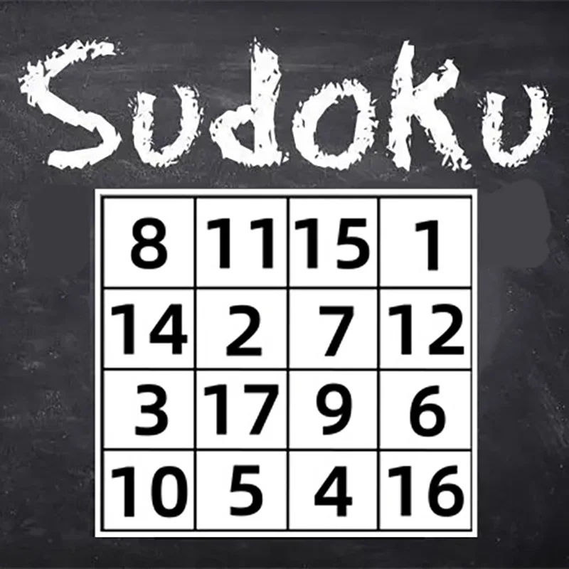 Sudoku Magic by Angel Magic Tricks Magician Close Up Stage Puzzle Illusions Gimmicks Mentalism Props Any Number Prediction Magia
Sudoku Magic by Angel Magic Tricks Magician Close Up Stage Puzzle Illusions Gimmicks Mentalism Props Any Number Prediction Magia