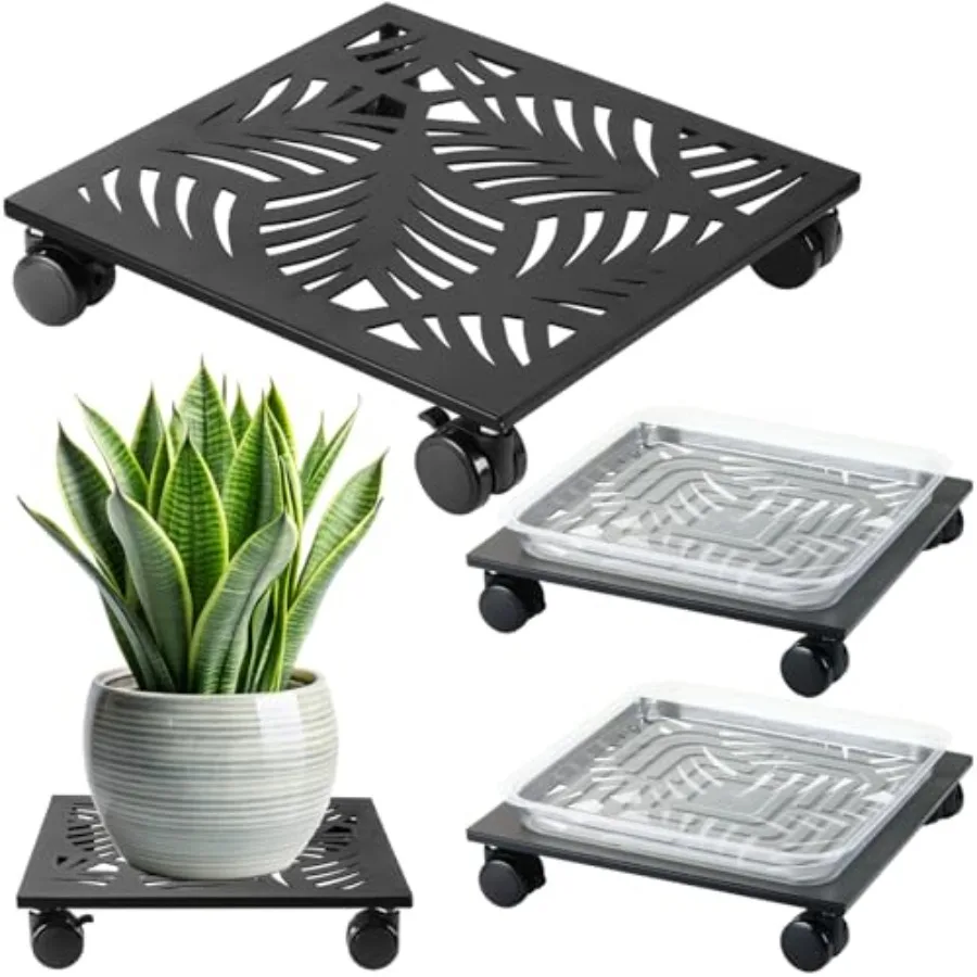 Packs"Metal Square Plant Caddy with Wheels Large Iron Rolling Plant Stand with Casters Heavy-Duty Plant Dolly Coaster Plant Pot
Packs"Metal Square Plant Caddy with Wheels Large Iron Rolling Plant Stand with Casters Heavy-Duty Plant Dolly Coaster Plant Pot