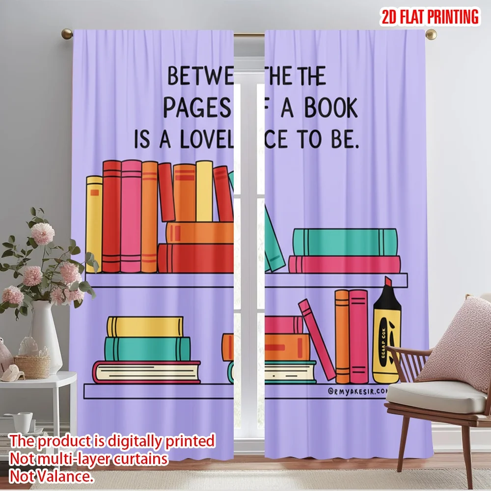 2pcs 2D flat printing Window Curtains Lovely Place Book Polyester Without Electricity All Season Party & Holiday Decor Perfect
2pcs 2D flat printing Window Curtains Lovely Place Book Polyester Without Electricity All Season Party & Holiday Decor Perfect