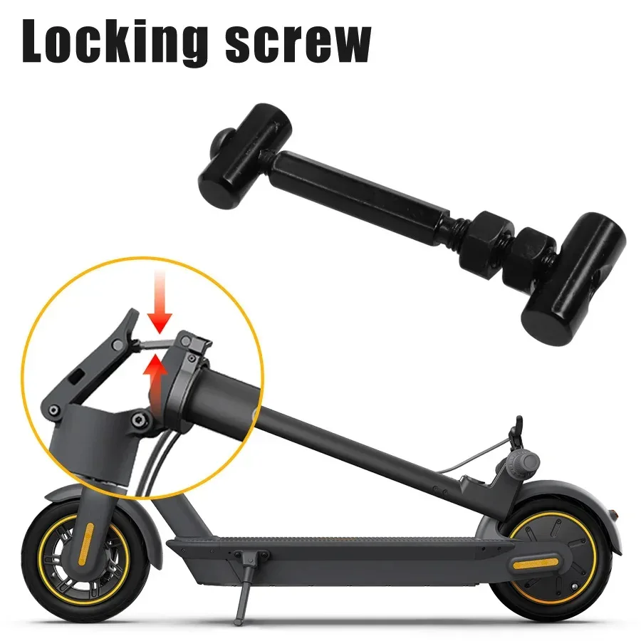 Compatible for Ninebot MAX G30 Electric Scooter Folding Mechanism Locking Screws Replacement Parts
Compatible for Ninebot MAX G30 Electric Scooter Folding Mechanism Locking Screws Replacement Parts