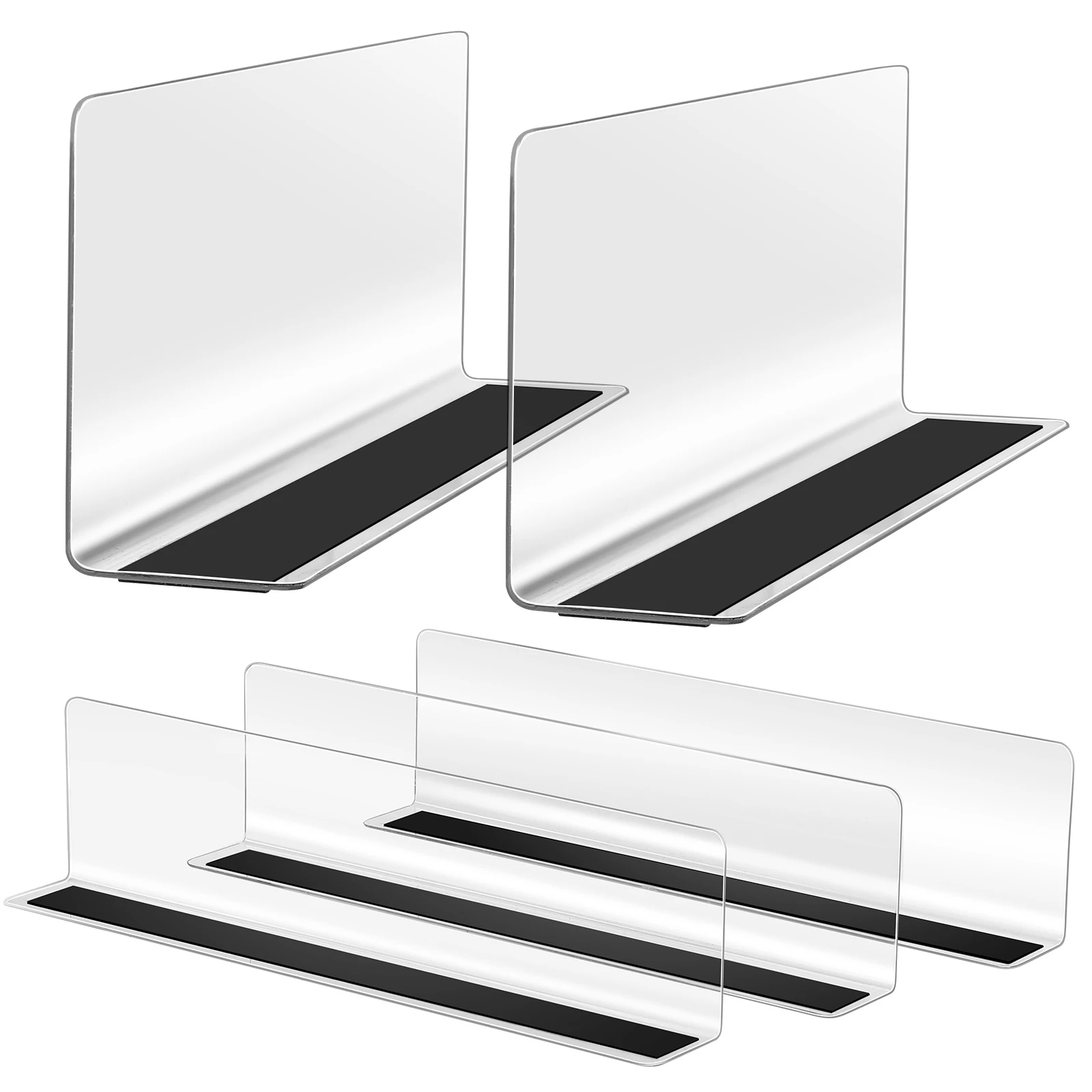 5pcs Supermarket Divider 25CM Magnetic L Shape Shelf Separator 6CM High PVC Material Storage Rack Organizer Plastic
5pcs Supermarket Divider 25CM Magnetic L Shape Shelf Separator 6CM High PVC Material Storage Rack Organizer Plastic