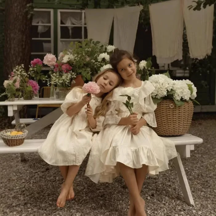 2026 Girls Spring Summer Cotton French Princess Fashion Solid Color Kids Beautiful Beige Outwear Dress
2026 Girls Spring Summer Cotton French Princess Fashion Solid Color Kids Beautiful Beige Outwear Dress