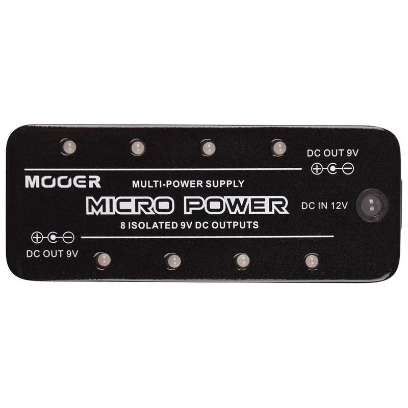 Mooer Mpw1 Micro Power Electronic Pedal Electric Guitar Effect Pedal Power Supply Guitar Parts Accessories 8 Port 9V Synthesizer
Mooer Mpw1 Micro Power Electronic Pedal Electric Guitar Effect Pedal Power Supply Guitar Parts Accessories 8 Port 9V Synthesizer