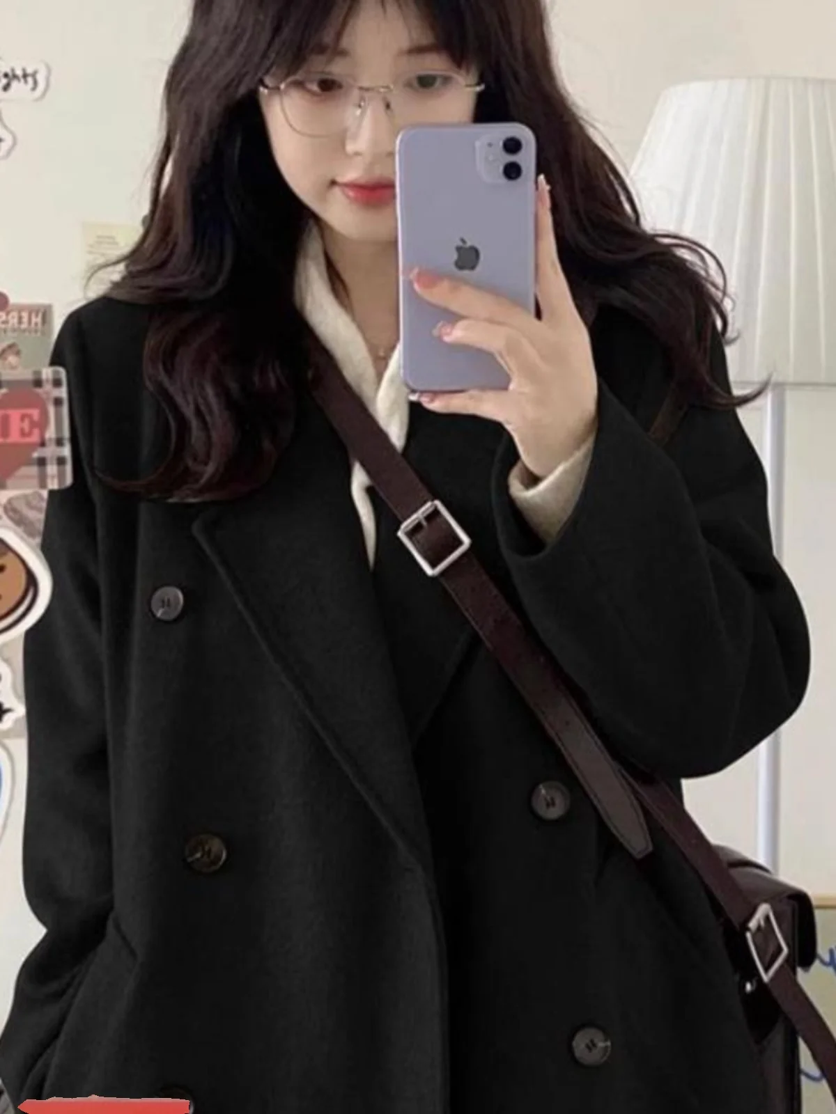 Bla Woolen Coat Women's 2026 Autumn Winter New Sle Student Korean Version Small Size Mid-Length Windproof Coat
Bla Woolen Coat Women's 2026 Autumn Winter New Sle Student Korean Version Small Size Mid-Length Windproof Coat