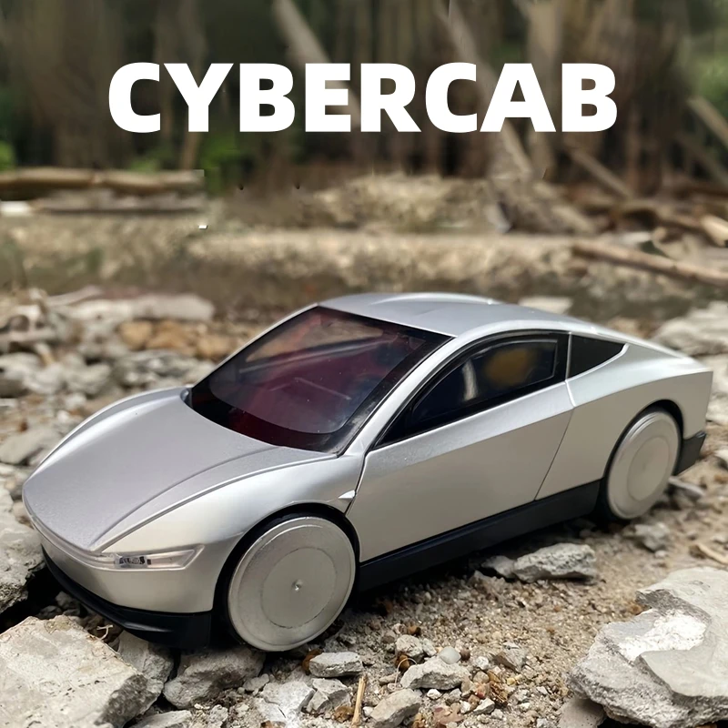 1:32 Teslas Cybercab Robotaxi Alloy Car Model Sound and Light Pull Back Children's Toy Collectibles Birthday gift
1:32 Teslas Cybercab Robotaxi Alloy Car Model Sound and Light Pull Back Children's Toy Collectibles Birthday gift