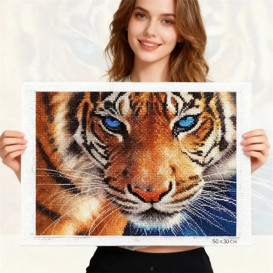 tiger 2026 New style printed Canvas DIY cross stitch kits sets arts adult Craft Embroidery Needlework Sewing thread painting
tiger 2026 New style printed Canvas DIY cross stitch kits sets arts adult Craft Embroidery Needlework Sewing thread painting