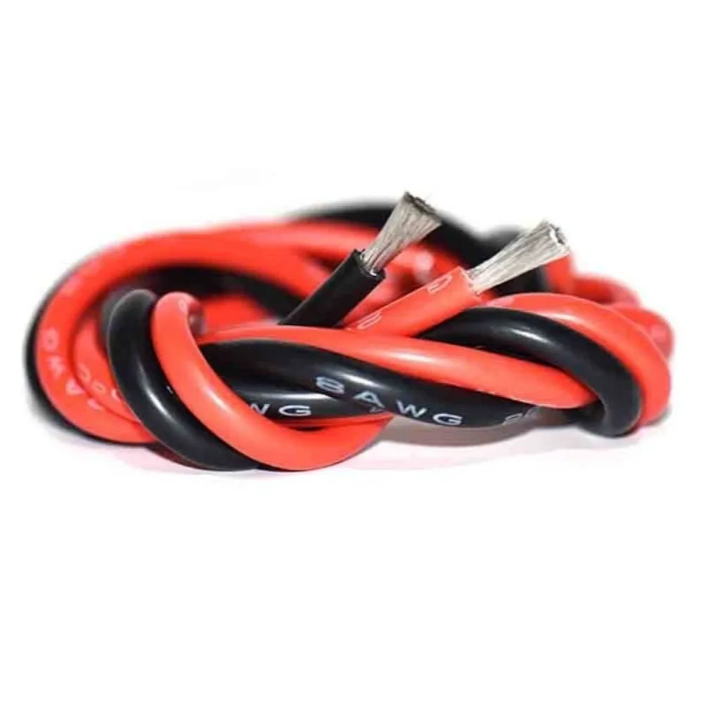 Silicone Li Battery Connectors 8 10 12 14 16 18 20 22 24 26AWG Flexible Li Battery Cable Tinned Copper 100cm Wire Cable
Silicone Li Battery Connectors 8 10 12 14 16 18 20 22 24 26AWG Flexible Li Battery Cable Tinned Copper 100cm Wire Cable