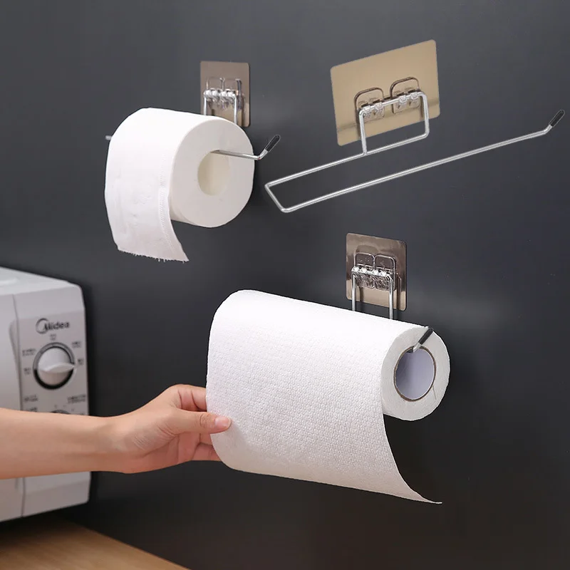 Stainless Steel Toilet Paper Holder Roll Paper Holder Bathroom Towel Rack Hooks Kitchen Stand Paper Rack Home Storage Racks
Stainless Steel Toilet Paper Holder Roll Paper Holder Bathroom Towel Rack Hooks Kitchen Stand Paper Rack Home Storage Racks