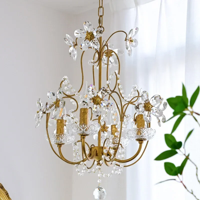 Crystal Chandeliers For Living Room Dining Bedroom Kitchen Pendant Lamp Indoor American Vintage Hotel Villa Hanging Lights
Crystal Chandeliers For Living Room Dining Bedroom Kitchen Pendant Lamp Indoor American Vintage Hotel Villa Hanging Lights