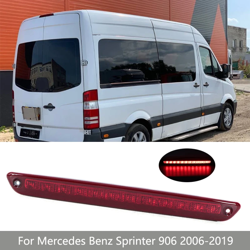 Для Mercedes Benz Sprinter 906 2006-2019 светодиодный 3-й третий стоп-сигнал, задний хвостовой дополнительный высокий стоп-сигнал A 9068200456
Для Mercedes Benz Sprinter 906 2006-2019 светодиодный 3-й третий стоп-сигнал, задний хвостовой дополнительный высокий стоп-сигнал A 9068200456