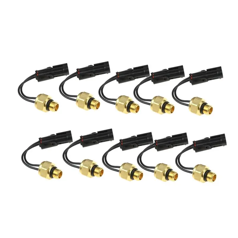 New 10Pcs RE503242 Fuel Injection Pump Temperature Switch Sensor Kit For 2254 3029 39 Engines Water Temperature Senso
New 10Pcs RE503242 Fuel Injection Pump Temperature Switch Sensor Kit For 2254 3029 39 Engines Water Temperature Senso